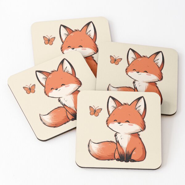 Item preview, Fox with butterfly designed and sold by Fran Fryberg.