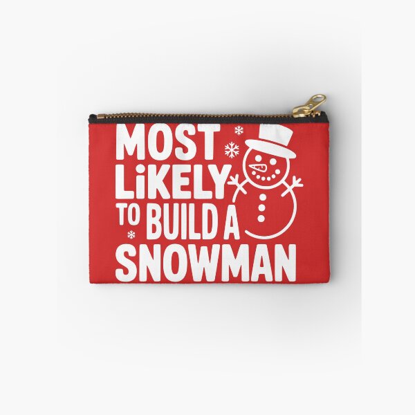 Item preview, Most Likely To Build a Snowman designed and sold by theartfulaspie.