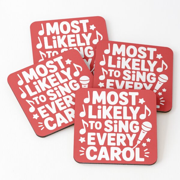 Item preview, Most Likely To Sing Every Carol designed and sold by theartfulaspie.