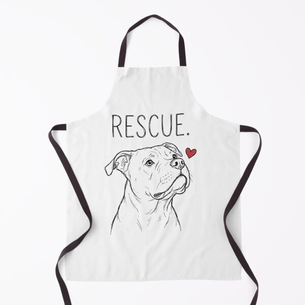 Item preview, Rescue Dog Sketch Heart Adopt Love Art designed and sold by SiarheiYur.