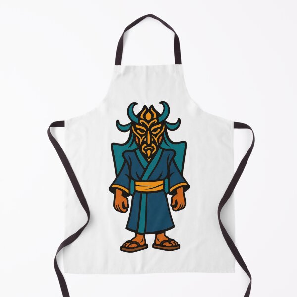 Item preview, Azure Oni – Horned Shadow Warrior designed and sold by trpa04.