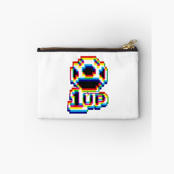 Item preview, 1up Mushroom Negative Glitch - White designed and sold by animinimal.