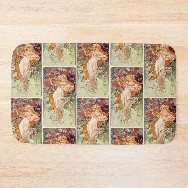 Item preview, Spring Maiden With Harp of Birds designed and sold by artofuniverse.