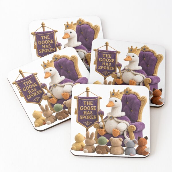 Item preview, The Goose Has Spoken Funny Goose King | Cute Royal Goose Meme Design  designed and sold by Fernhaven.