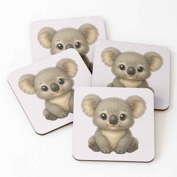 Item preview, Adorable kawaii style baby koala designed and sold by cathygwen.