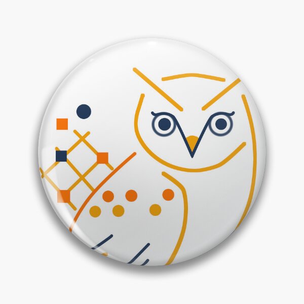 Item preview, Graphic owl designed and sold by kharma zero.