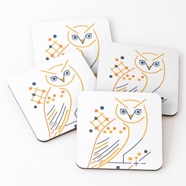 Item preview, Graphic owl designed and sold by kharma zero.