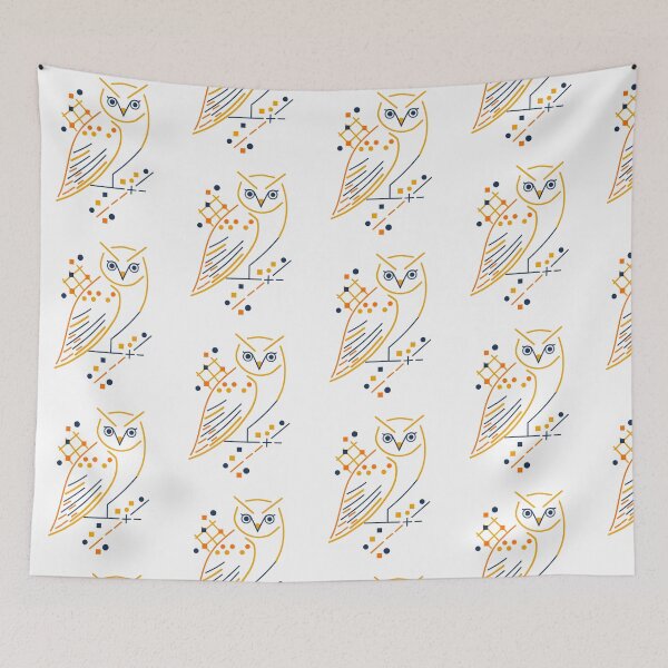 Item preview, Graphic owl designed and sold by kharma zero.