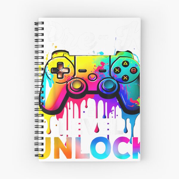 Item preview, Level Unlocked Pre-k Video Gamer Hello Pre-k Colorful  designed and sold by Sedwalhissan.