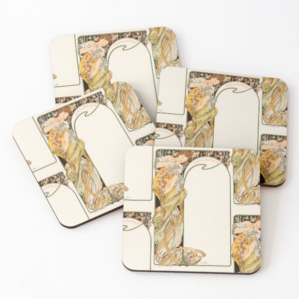Item preview, Nouveau Woman With Autumn Vines designed and sold by artofuniverse.