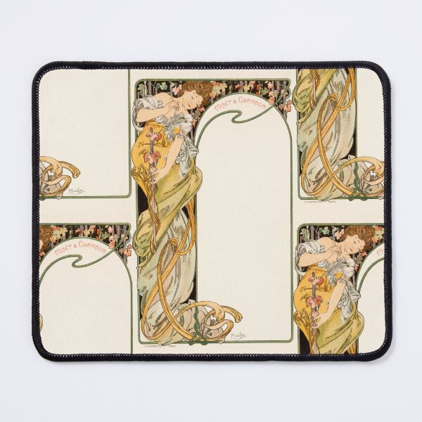 Item preview, Nouveau Woman With Autumn Vines designed and sold by artofuniverse.