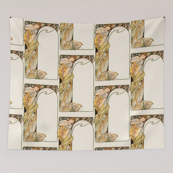 Item preview, Nouveau Woman With Autumn Vines designed and sold by artofuniverse.