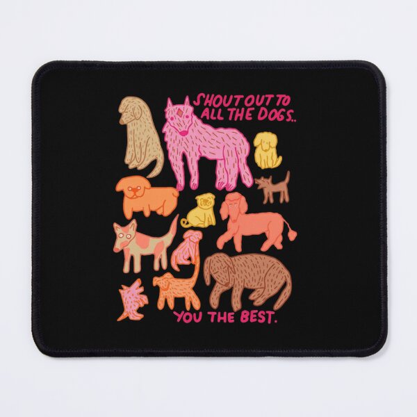 Item preview, Shout Out To All The Dogs Retro Illustration designed and sold by SiarheiYur.