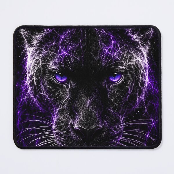 Item preview, Black Panther - Electric Spirit Animals designed and sold by LuluLeb.