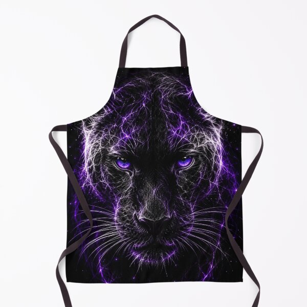 Item preview, Black Panther - Electric Spirit Animals designed and sold by LuluLeb.