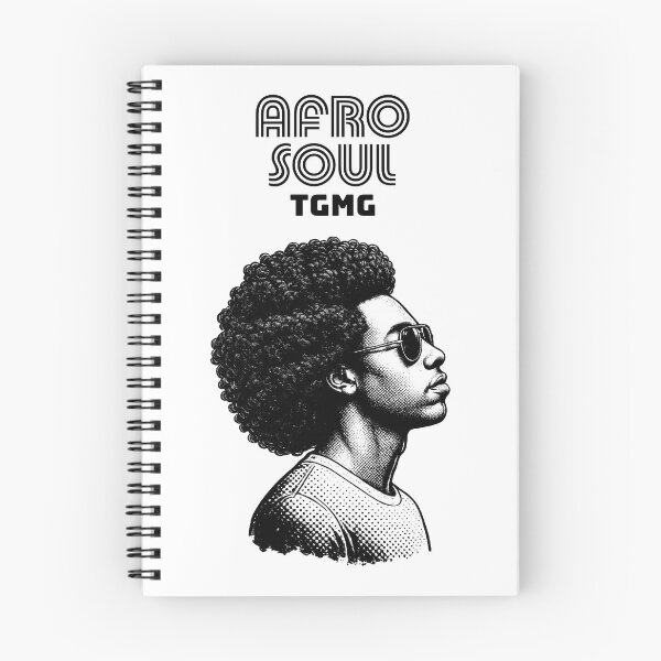 Item preview, Retro Halftone Afro Silhouette designed and sold by TGMG_AFRO.