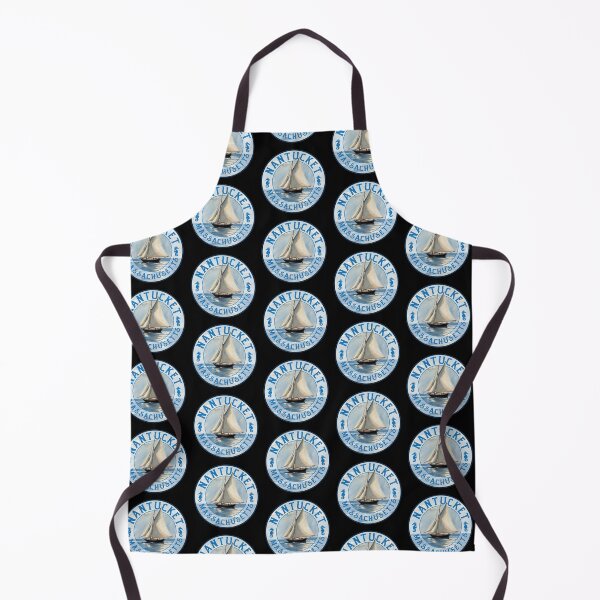 Item preview, Nantucket Massachusetts Vintage Sailboat Design designed and sold by Futurebeachbum.