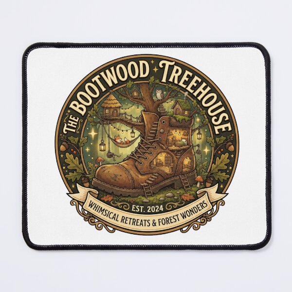 Item preview, The Bootwood Treehouse | Whimsical Forest Retreat | Cozy Woodland Fantasy designed and sold by MrDev.