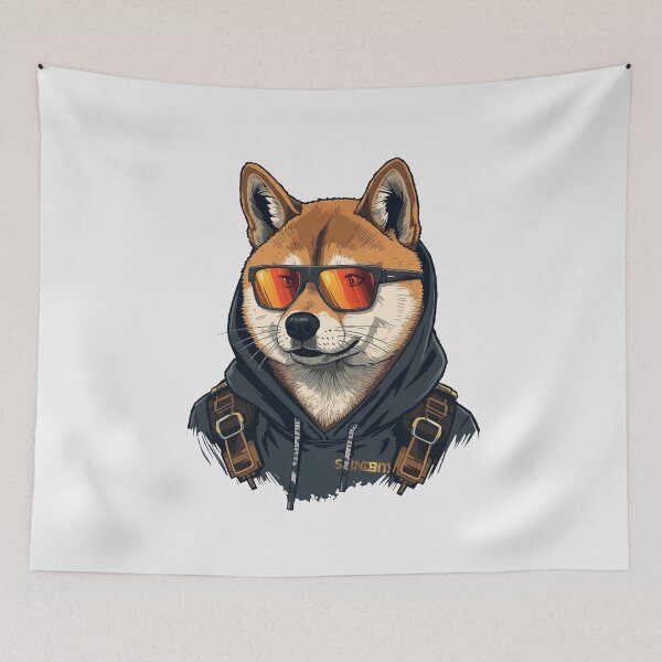 Item preview, Neo-Tokyo Shiba Inu designed and sold by Interdit.