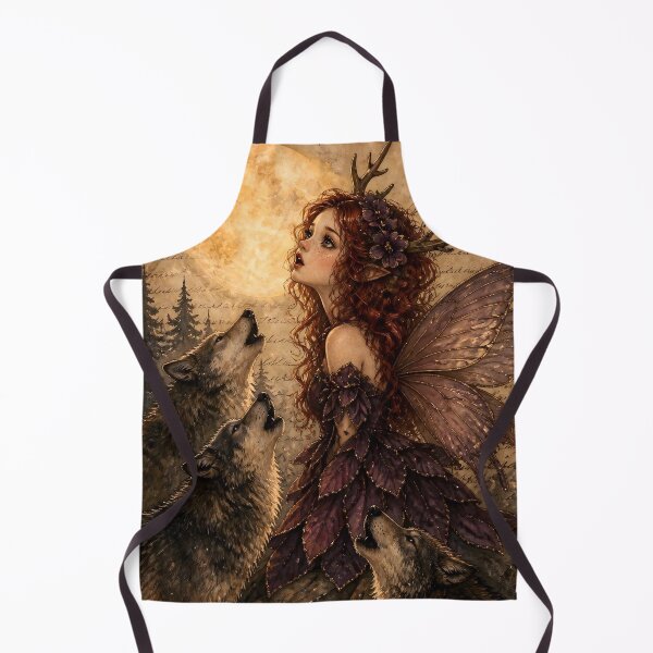 Item preview, Night Fairy and Wolf designed and sold by FaeCoreStudio.