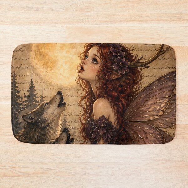 Item preview, Night Fairy and Wolf  designed and sold by FaeCoreStudio.
