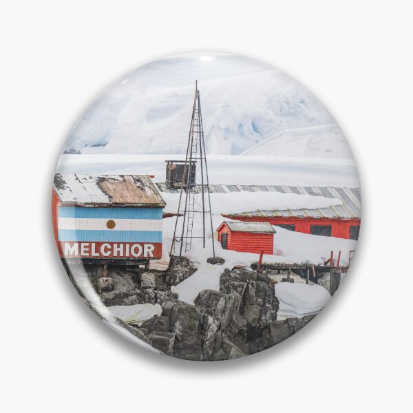 Item preview, Melchior Research Station Antarctica designed and sold by PhotoArt by Joan Carroll.