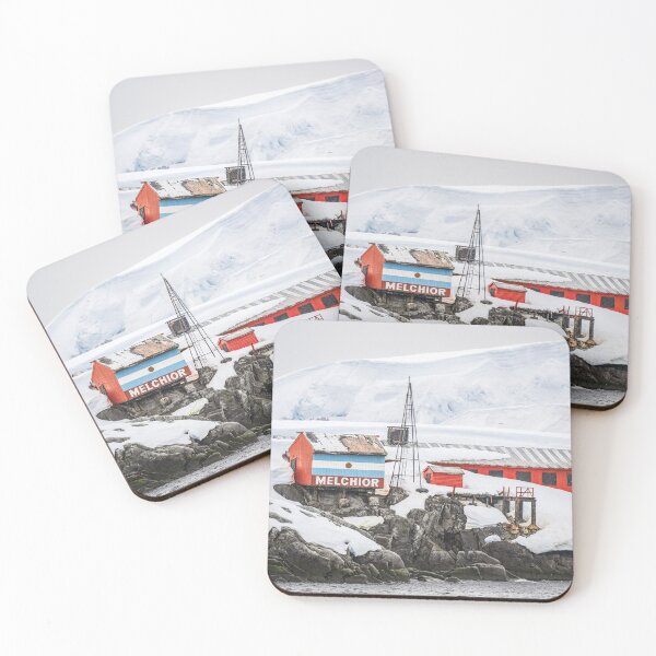 Item preview, Melchior Research Station Antarctica designed and sold by PhotoArt by Joan Carroll.