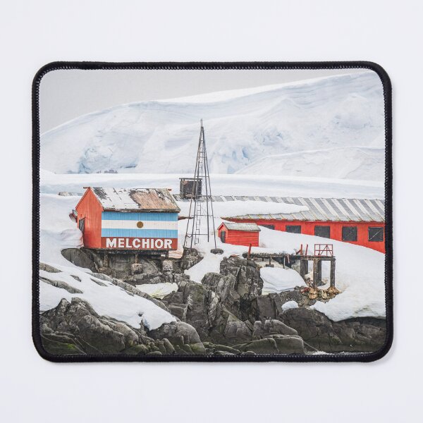Item preview, Melchior Research Station Antarctica designed and sold by PhotoArt by Joan Carroll.