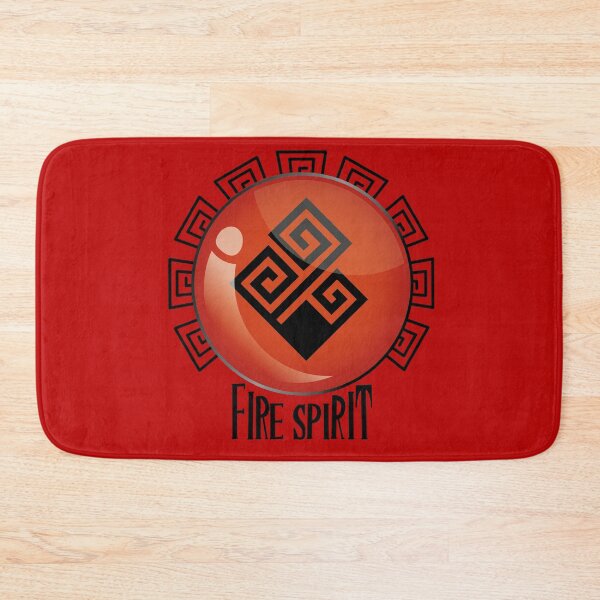 Item preview, Fire element spirit logo designed and sold by Konopikyu.