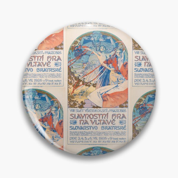 Item preview, Slav Festival on the Vltava Sokol Gathering designed and sold by artofuniverse.