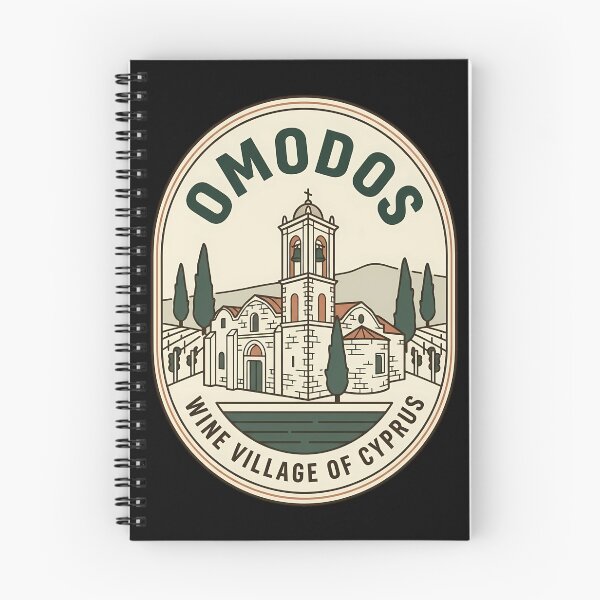 Item preview, Omodos Cyprus Wine Village Vintage Travel Emblem designed and sold by k3rstman1.