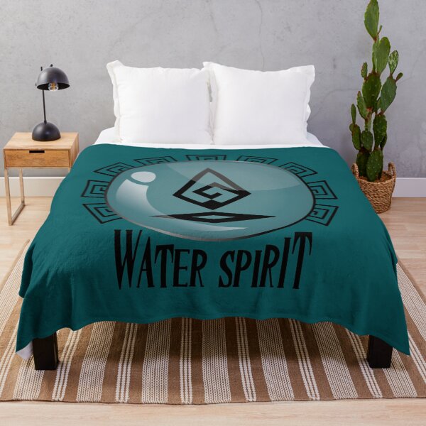Item preview, Water element spirit logo designed and sold by Konopikyu.
