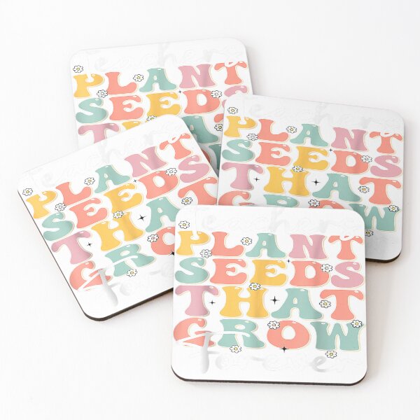 Item preview, Groovy Teachers Plant Seeds That Grow Forever Back To School  designed and sold by Sedwalhissan.
