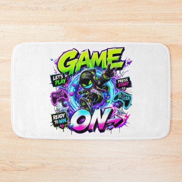 Item preview, GAME ON Gamer Graphic – Cyber Gaming Streetwear Sticker for Gamers designed and sold by Stylestickers55.