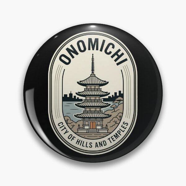 Item preview, Onomichi Japan Vintage Travel Emblem Pagoda designed and sold by k3rstman1.