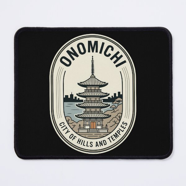 Item preview, Onomichi Japan Vintage Travel Emblem Pagoda designed and sold by k3rstman1.