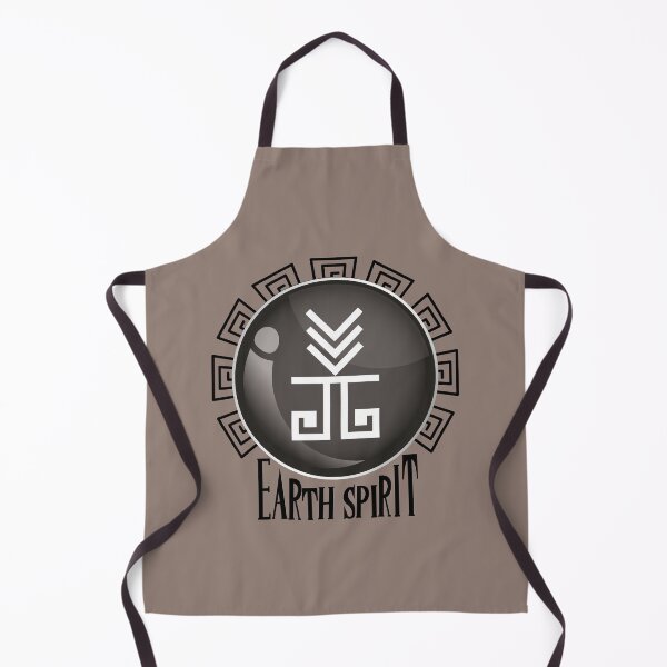 Item preview, Earth element spirit logo designed and sold by Konopikyu.
