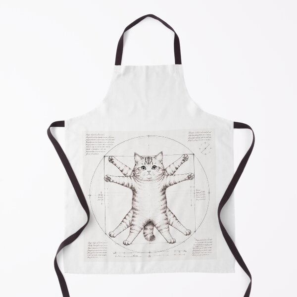 Item preview, The Vitruvian Cat - A Feline Anatomical Study designed and sold by Natalia-Vlad.