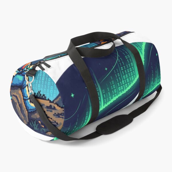 Item preview, Mountain Debug - Astronaut Code Aurora designed and sold by CosmicCode.