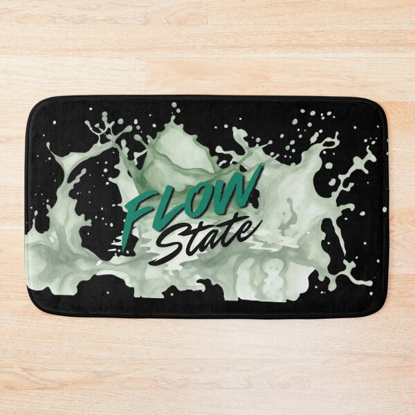 Item preview, Green Flow State Watercolor Splash Motivational Design designed and sold by VariusDesigns.