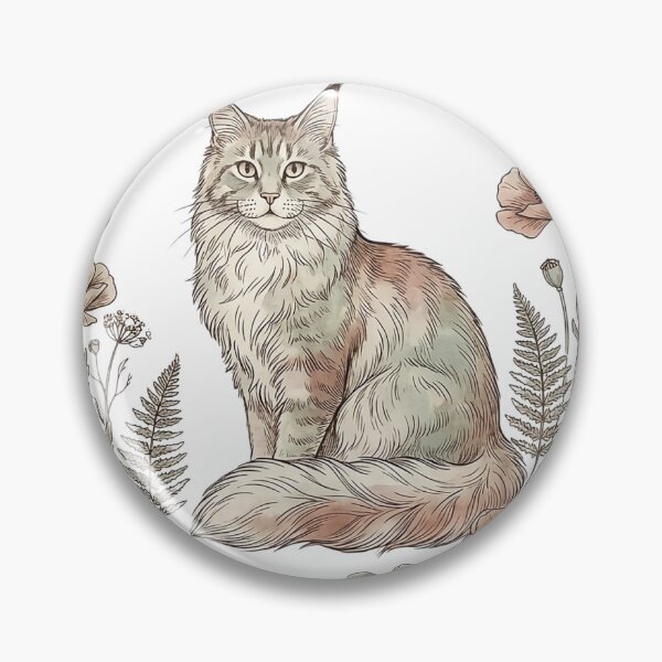 Item preview, Mainecoon Flowers designed and sold by OmrDnz.