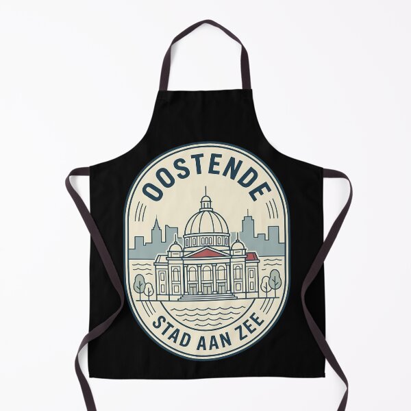 Item preview, Oostende Belgium Vintage Travel Emblem Stad Aan Zee designed and sold by k3rstman1.