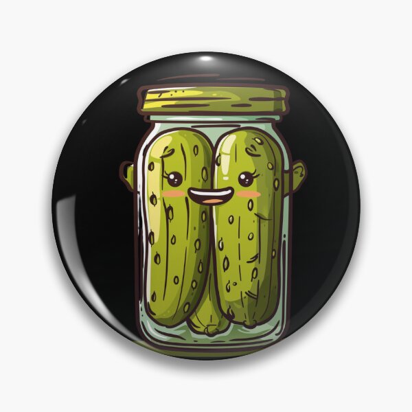 Item preview, Pickles and Panic Attacks Funny Jar Pun Gift designed and sold by VectorForge.