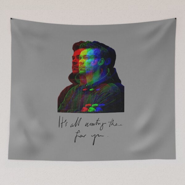 Item preview, It Is All Waiting There For You RGB Glitch Portrait designed and sold by eMKa82.
