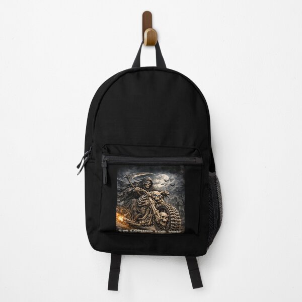 Item preview, Grim Reaper Biker – I'm Coming for You... designed and sold by Nela-&-Lena.