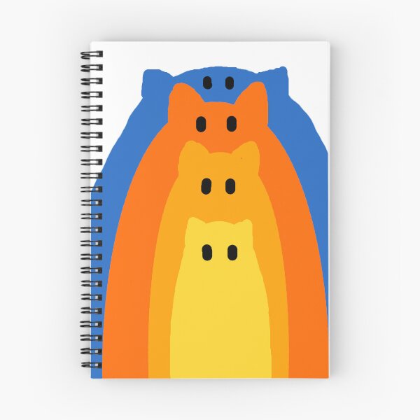 Item preview, colorful cat digital art designed and sold by hondaart.