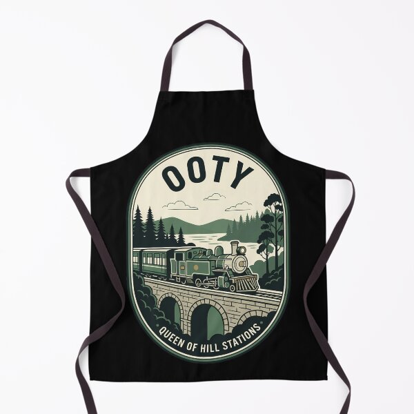 Item preview, Ooty Queen of Hill Stations Vintage Travel Emblem designed and sold by k3rstman1.