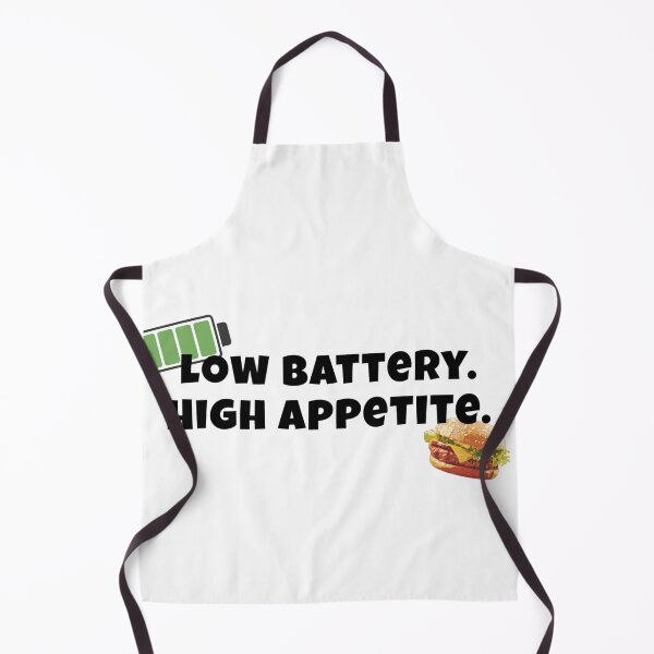 Item preview, Low Battery High Appetite Funny Quote designed and sold by LunaVales.