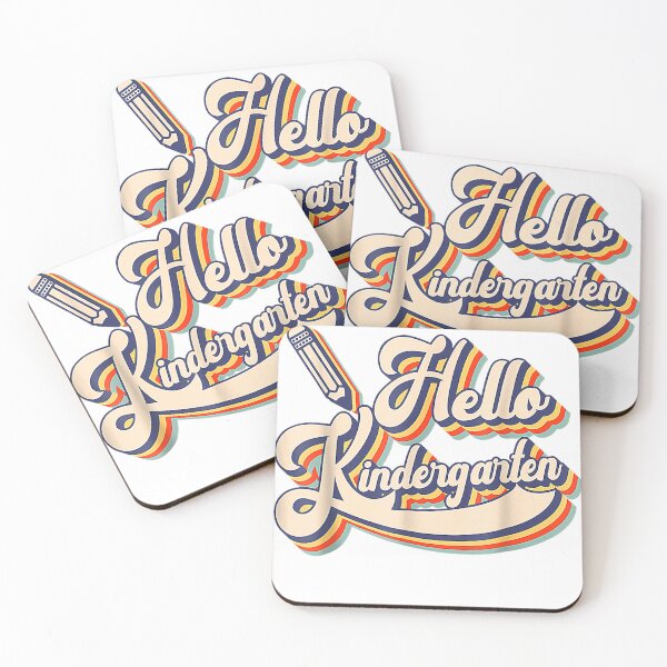 Item preview, Hello Kindergarten Retro Back To School Teacher Student designed and sold by Sedwalhissan.