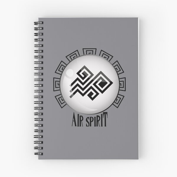 Item preview, Air element spirit logo designed and sold by Konopikyu.